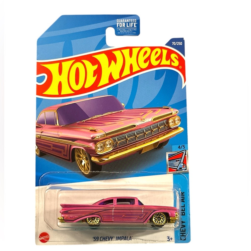 NWT Hot Wheels '59 Chevy Impala - Chevy Bel Air